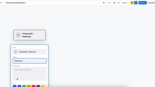 Demonstração em vídeo — FlowCreator